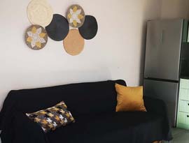 Το καθιστικό και η κουζίνα